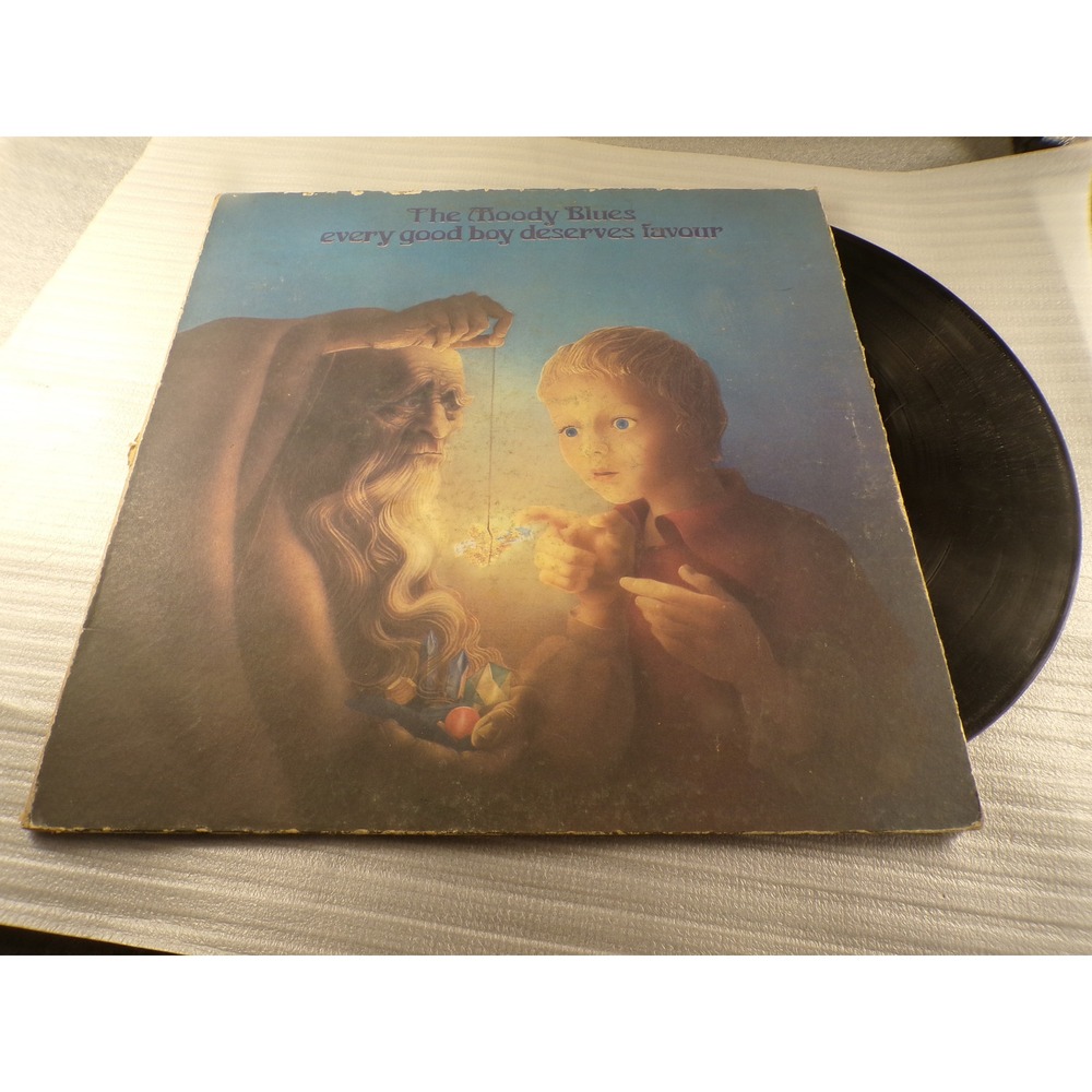 The Moody Blues Every Good Boy Deserves Favour Vinyl LP 1971 Threshold THS  Rock